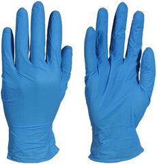 Перчатки нитриловые одноразовые NITRYLEX Nitrile, синие, размер M, 100 шт. цена и информация | Аптечки | kaup24.ee
