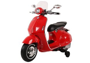 Elektriline tõukeratas lastele Vespa GTS 300, punane hind ja info | Laste elektriautod | kaup24.ee