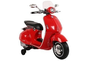 Электромотороллер детский Vespa GTS 300, красный цена и информация | Электромобили для детей | kaup24.ee