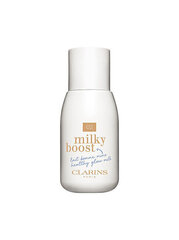 Meigialuskreem Clarins Milky Boost, 50 ml, 02 Milky Nude цена и информация | Пудры, базы под макияж | kaup24.ee