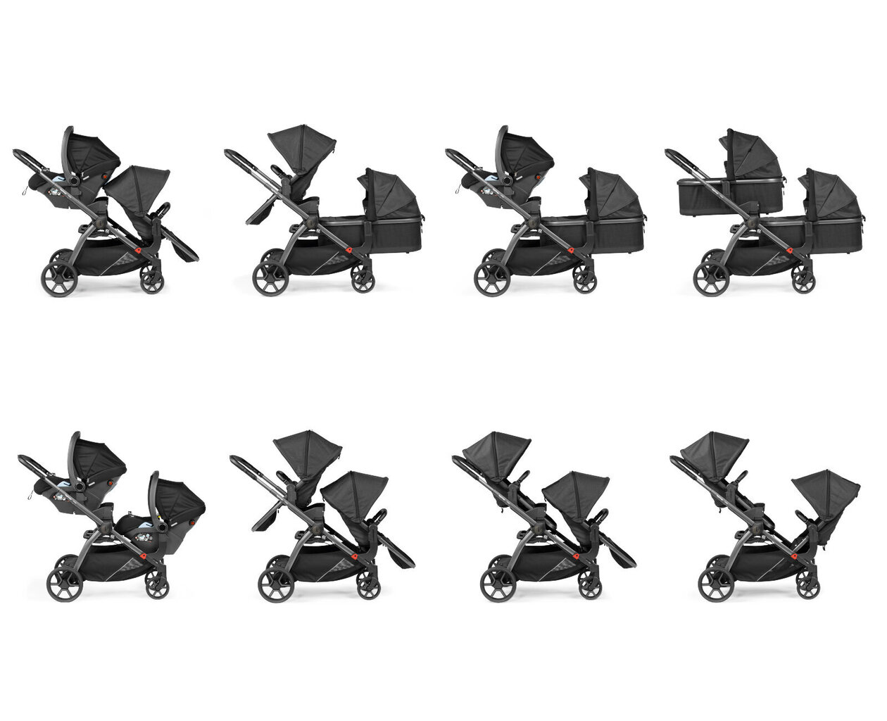 Peg Perego jalutuskäru Ypsi, City Grey hind ja info | Vankrid, jalutuskärud | kaup24.ee