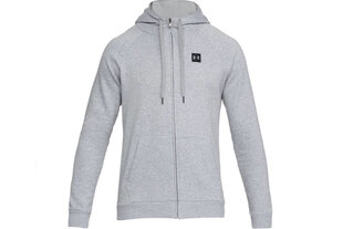 Meeste dressipluus Under Armor Rival Fleece FZ M 1320737-036, hall цена и информация | Мужские толстовки | kaup24.ee