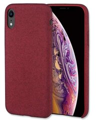 Чехол Lilware Soft Fabric для iPhone XR, красный цена и информация | Чехлы для телефонов | kaup24.ee