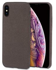 Чехол Lilware Soft Fabric для iPhone XS Max, коричневый цена и информация | Чехлы для телефонов | kaup24.ee