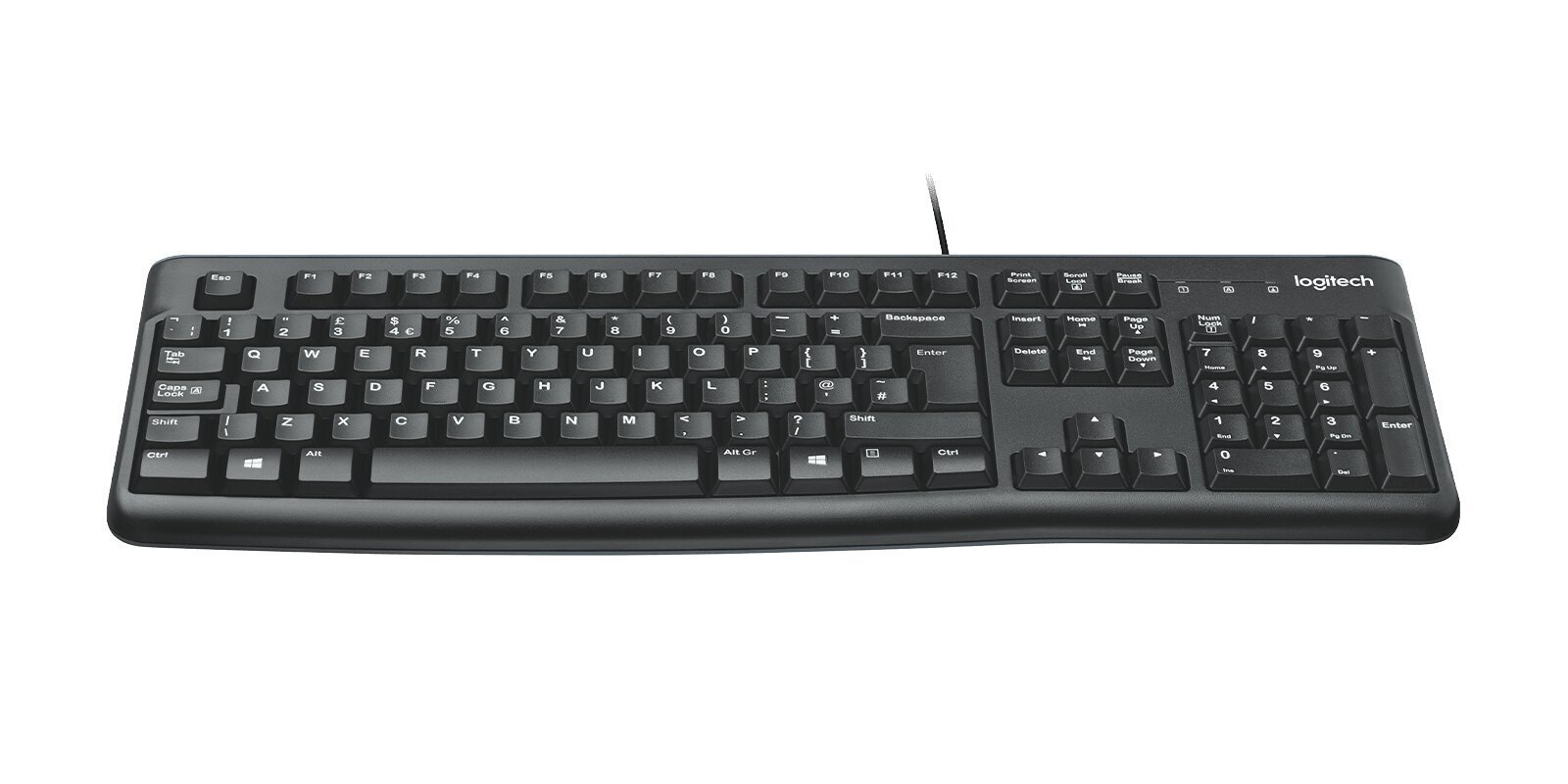 Logitech K120 цена и информация | Klaviatuurid | kaup24.ee