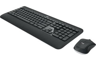 Беспроводная клавиатура Logitech MK540 (DE) Advanced, черная цена и информация | Клавиатура с игровой мышью 3GO COMBODRILEW2 USB ES | kaup24.ee