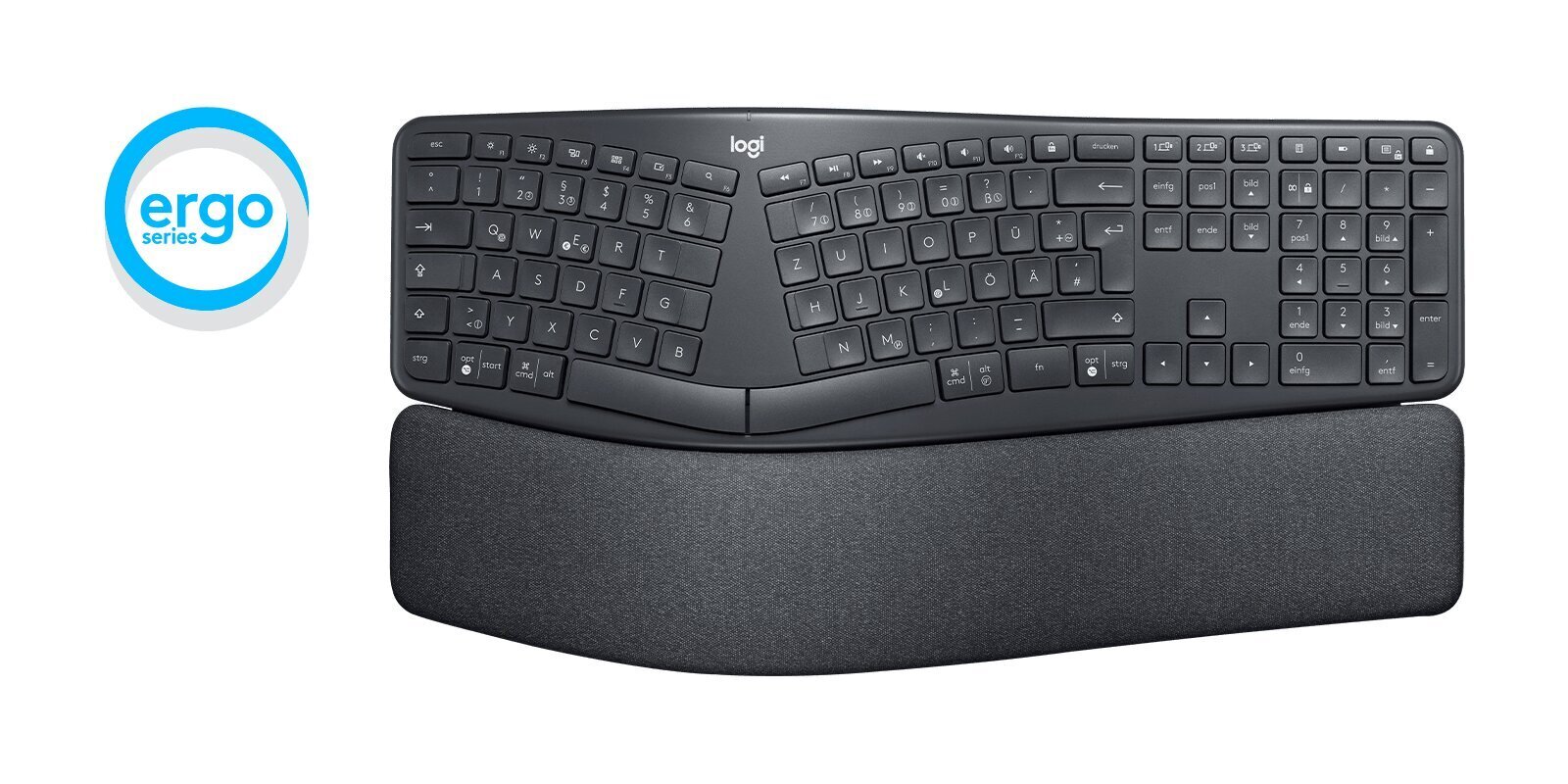 Logitech Ergo K860DE цена и информация | Klaviatuurid | kaup24.ee