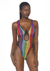 Leg Avenue seksikas bodi Rainbow Fishnet Bodysuit hind ja info | Naiste sekspesu | kaup24.ee