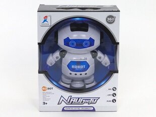 Heli ja valgusega robot Naugoty, 3+ hind ja info | Poiste mänguasjad | kaup24.ee