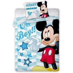 Voodipesukomplekt Disney Mickey 100 x 135 cm цена и информация | Детское постельное бельё | kaup24.ee