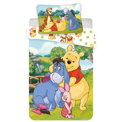 Voodipesukomplekt Disney Pooh 100 x 135 cm цена и информация | Детское постельное бельё | kaup24.ee
