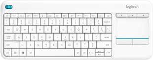 Клавиатура Logitech K400 Plus white (IT layout) цена и информация | Клавиатура с игровой мышью 3GO COMBODRILEW2 USB ES | kaup24.ee