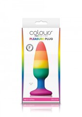 NS Novelties анальная пробка Pleasure Plug Rainbow Medium цена и информация | Анальные игрушки | kaup24.ee