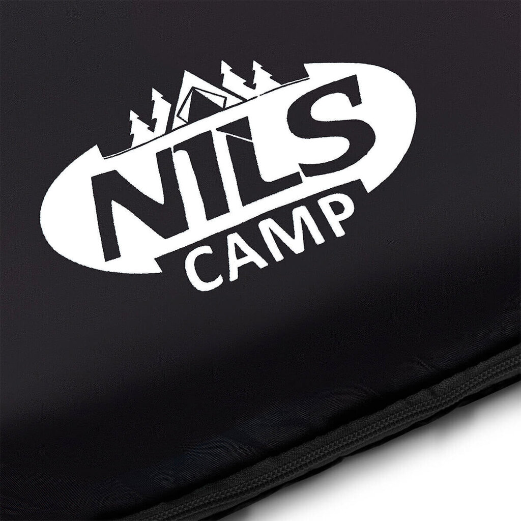 Magamiskott Nils Camp NC2002, 190x75 cm, sinine/must hind ja info | Magamiskotid | kaup24.ee