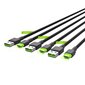 Green Cell USB-C kaabli komplekt 3x QC 3.0 0.3 m 1.2 m 2 m hind ja info | Mobiiltelefonide kaablid | kaup24.ee