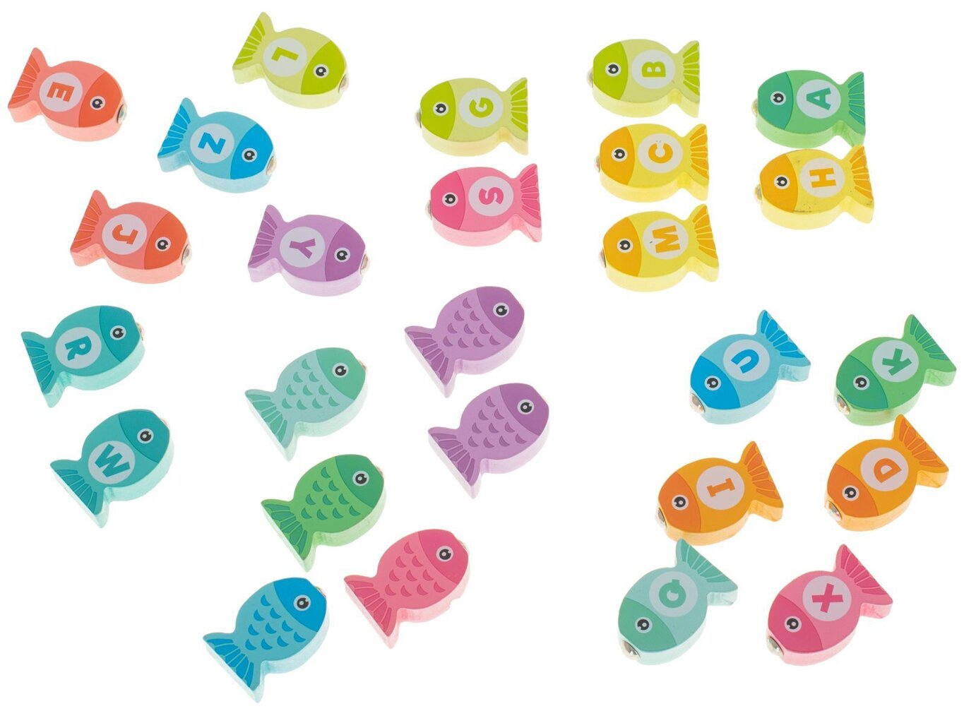 Laste puidust kalapüügimäng magnetitega цена и информация | Arendavad mänguasjad | kaup24.ee