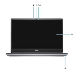 Ноутбук DELL Precision 7750 i5-10400H 17.3 FHD 8GB RAM 256GB SSD Win10Pro цена и информация | Ноутбуки | kaup24.ee