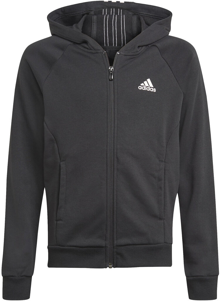 Adidas Spordikostüümid G Hooded Co Ts Black GN5509/170 hind ja info | Komplektid tüdrukutele | kaup24.ee