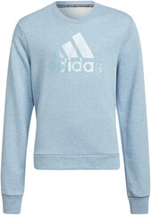 Adidas Džemprid G Bos Crew Blue GM6943/152 hind ja info | Tüdrukute kampsunid, vestid ja jakid | kaup24.ee