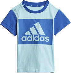 Cпортивныj Kостюм Adidas I Bl T Set Blue GN3928/80 цена и информация | Комплекты для мальчиков | kaup24.ee