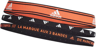 Adidas Peapaelad 3Pp Headban New Orange Black GS2120/OSFM цена и информация | Мужские шарфы, шапки, перчатки | kaup24.ee