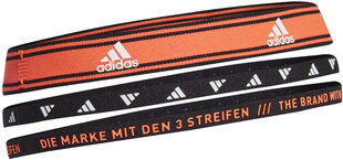 Adidas Peapaelad 3Pp Headban New Orange Black GS2120/OSFM цена и информация | Мужские шарфы, шапки, перчатки | kaup24.ee