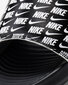 Nike Rannajalatsid Victori One Slide Print Black White CN9678 006/7 цена и информация | Meeste plätud, sussid | kaup24.ee