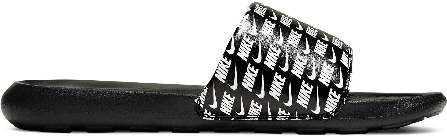 Nike Rannajalatsid Victori One Slide Print Black White CN9678 006/7 hind ja info | Meeste plätud, sussid | kaup24.ee