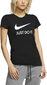 Nike Pluusid Nsw Tee Jdi Slim Black CI1383 010/XS hind ja info | Naiste T-särgid | kaup24.ee