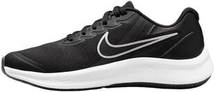 Nike Jalatsid Star Runner 3 Black DA2776 003/6.5 цена и информация | Детская спортивная обувь | kaup24.ee