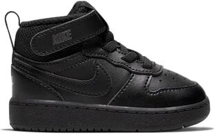 Nike Jalatsid Court Borough Mid 2 Black CD7784 001/9.5K цена и информация | Детская спортивная обувь | kaup24.ee