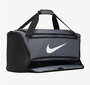 Nike spordikott BRASILIA M DUFF - 9.0 (60L), tumehall-must hind ja info | Naiste käekotid | kaup24.ee