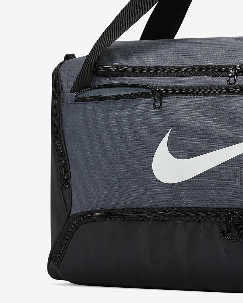 Nike spordikott BRASILIA M DUFF - 9.0 (60L), tumehall-must hind ja info | Naiste käekotid | kaup24.ee