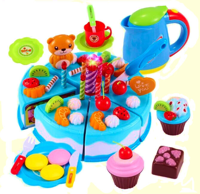 Laste tort, 80 tk, sinine hind ja info | Arendavad mänguasjad | kaup24.ee