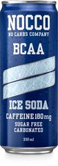 Aminohapete- ja vitamiinidega rikastatud jook Nocco Ice Soda, 330 ml+ pant C, 24 tk kastis hind ja info | Külmad joogid | kaup24.ee