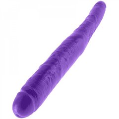 Pipedream Dillio Double Dildo 40,7cm lilla hind ja info | Dildod | kaup24.ee