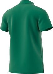 Meeste T-särk Adidas Core 18 Polo, roheline hind ja info | Jalgpalli varustus ja riided | kaup24.ee