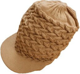 Suur kootud nokaga Rasta Hat цена и информация | Мужские шарфы, шапки, перчатки | kaup24.ee