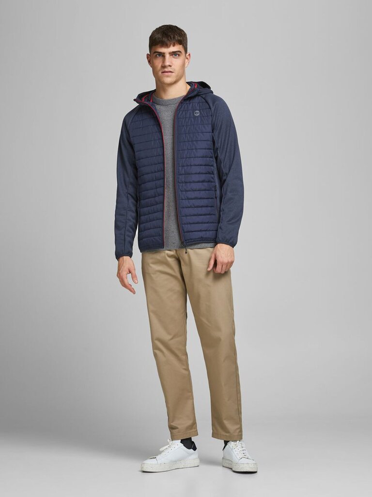 Meeste jakk Jack & Jones 12182242*02, tumesinine 5714924749871 цена и информация | Meeste joped | kaup24.ee