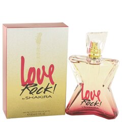 Tualettvesi Shakira Ladies Love Rock EDT naistele 80 ml hind ja info | Naiste parfüümid | kaup24.ee