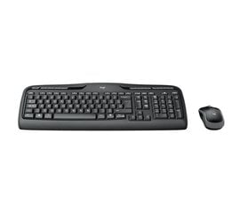 Logitech MK330 Combo беспроводная клавиатура+мышь, США, черная (SPEC) цена и информация | Клавиатуры | kaup24.ee