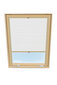 Plisseeritud kardin katuseaknale Velux, 78x118 cm, valge B-301000 hind ja info | Rulood | kaup24.ee