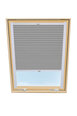 Рулонная штора на мансардное окно Velux, 114x118 см, серый B-307000