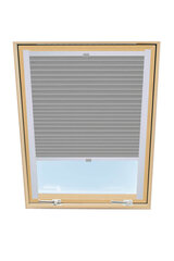 Штора плиссе на мансардное окно Velux, 114x140 см, Серая B-307000 цена и информация | Рулонные шторы | kaup24.ee
