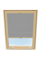 Рулонная штора на мансардное окно Velux, 94x140 см, серый B-307000 цена и информация | Рулонные шторы | kaup24.ee