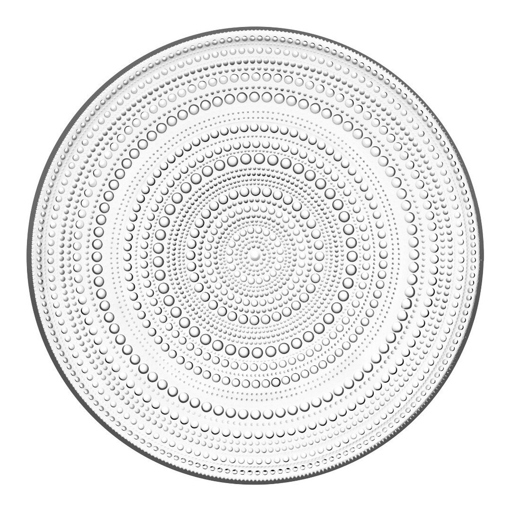 Iittala Kastehelmi taldrik 315 mm, kirgas цена и информация | Lauanõud ja kööginõud | kaup24.ee