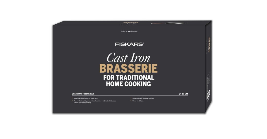 Fiskars Brasserie praepann 27 cm hind ja info | Pannid | kaup24.ee