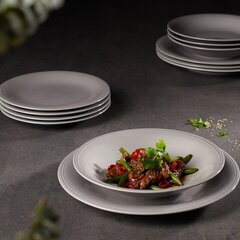 Villeroy & Boch taldrikute komplekt 8-osa Like Color Loop Stone hind ja info | Lauanõud ja kööginõud | kaup24.ee