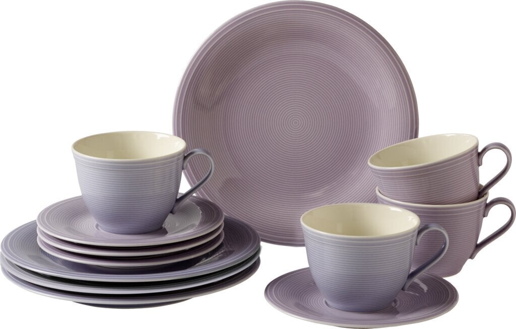 Villeroy & Boch Kohviserviis 12-osa, Like Color Loop Blueblossom hind ja info | Lauanõud ja kööginõud | kaup24.ee