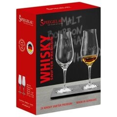 Spiegelau Viskiklaas Whisky Snifter Premium, 2 tk цена и информация | Стаканы, фужеры, кувшины | kaup24.ee